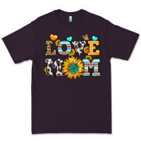 Plum love mom Premium Tee - LillyAllenDesigns