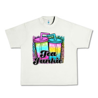Pistachio tea junkie Urban Heavy Tee - JahusDesignShop