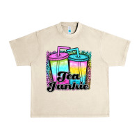 Sandshell tea junkie Urban Heavy Tee - JahusDesignShop