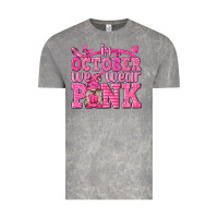 Cloud Rock In October We Wear Pink with Gnome Vintage Tee - texasbilliewilder