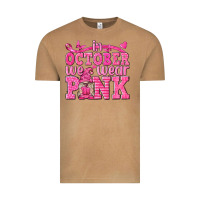 Vintage Camel In October We Wear Pink with Gnome Vintage Tee - texasbilliewilder