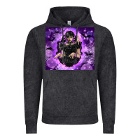 Vintage Black gothic girl night Vintage Hoodie - TumblerDesignByShophia