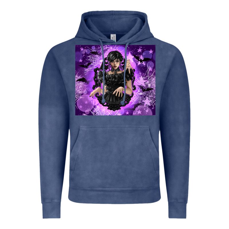 Gothic Girl Night Vintage Hoodie by TumblerDesignByShophia | Teevron