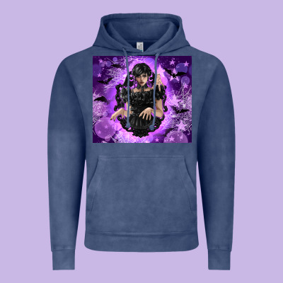 Gothic Girl Night Vintage Hoodie Designed By Tumblerdesignbyshophia