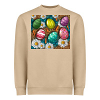 Mushroom Easter Eggs Tumbler Heavyweight Sweatshirt - BundleAndBundleShop