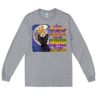 Heather Grey when witches go riding Long Sleeve Tee - CowGirlArtShop