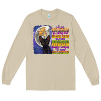 Mushroom when witches go riding Long Sleeve Tee - CowGirlArtShop