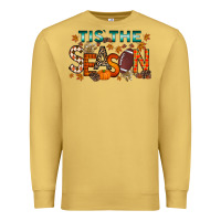 Antique Gold tis the season football Premium Sweatshirt - RacoonDesign