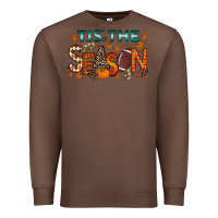 Chestnut tis the season football Premium Sweatshirt - RacoonDesign