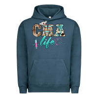 Pigment Midnight Navy western nurse cma life Urban Hoodie - BarkalooDesign