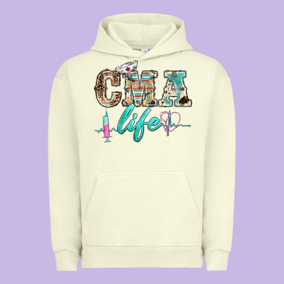 Western Nurse Cma Life Urban Hoodie Designed By Barkaloodesign
