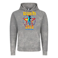 Cloud Rock rush blue starman 2112  40th anniversary Vintage Hoodie - lanVoArt