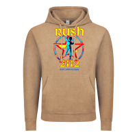 Vintage Coffee rush blue starman 2112  40th anniversary Vintage Hoodie - lanVoArt
