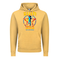 Rush Blue Starman 2112  40th Anniversary Vintage Hoodie | Teevron