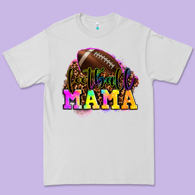 Football Mama Premium Tee Designed By Lillyallendesigns