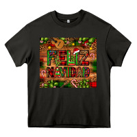 Asphalt feliz navidad Christmas cactus leopard Heavy Core Tee - JahusDesignShop