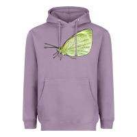 Lavender Cabbage White Butterfly Heavyweight Hoodie - LillyAllenDesigns