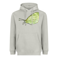 Moon Dust Cabbage White Butterfly Heavyweight Hoodie - LillyAllenDesigns