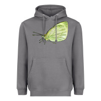 Storm Cabbage White Butterfly Heavyweight Hoodie - LillyAllenDesigns