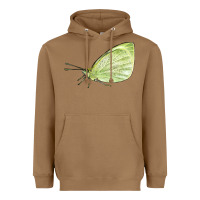 Toasted Coconut Cabbage White Butterfly Heavyweight Hoodie - LillyAllenDesigns
