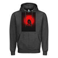 Charcoal Heather the marias dark art Zipper Hoodie - lanVoArt