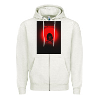 Oatmeal Heather the marias dark art Zipper Hoodie - lanVoArt