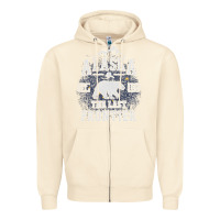 Sandshell Alaska The Last Frontier Zipper Hoodie - lanVoArt
