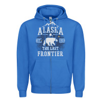 True Royal Alaska The Last Frontier Zipper Hoodie - lanVoArt