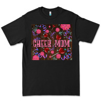 Black cheer mom party Premium Tee - LillyAllenDesigns