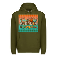 Army Green cutest pumpkin in the patch tumbler Premium Hoodie - BundleAndBundleShop