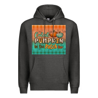 Charcoal Heather cutest pumpkin in the patch tumbler Premium Hoodie - BundleAndBundleShop