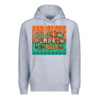 Heather Grey cutest pumpkin in the patch tumbler Premium Hoodie - BundleAndBundleShop