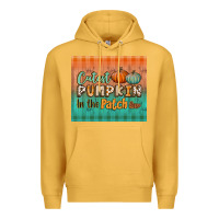 Mustard cutest pumpkin in the patch tumbler Premium Hoodie - BundleAndBundleShop