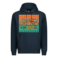 Navy cutest pumpkin in the patch tumbler Premium Hoodie - BundleAndBundleShop