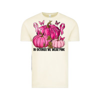 Vintage Arctic In October We Wear Pink with Pumpkin Vintage Tee - texasbilliewilder