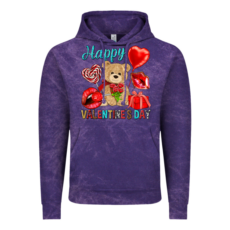 Happy Valentines Day Valentine's Day Vintage Hoodie by HowdyJamesFarm | Teevron