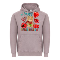 Vintage Zinc happy valentines day Valentine's Day Vintage Hoodie - HowdyJamesFarm