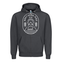 Smoke Breckenridge Colorado Bear Mountains Trees Hiking Zipper Hoodie - lanVoArt