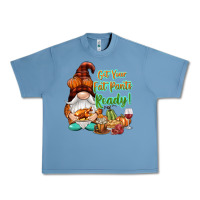 Pebble Blue Get your fat pants ready Urban Heavy Tee - NancyCooperArtShop