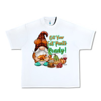 White Get your fat pants ready Urban Heavy Tee - NancyCooperArtShop