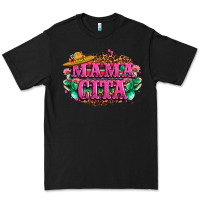 Black vibrant fiesta typography Premium Tee - LillyAllenDesigns
