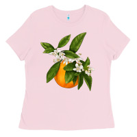 Bubblegum Pink Tangerine Ladies Tee - LillyAllenDesigns
