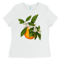 White Tangerine Ladies Tee - LillyAllenDesigns