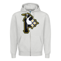 Dove Grey pittsburgh combined sports shirt and sticker Zipper Hoodie - lanVoArt