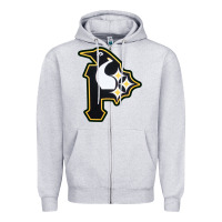 Heather Grey pittsburgh combined sports shirt and sticker Zipper Hoodie - lanVoArt