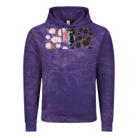 Cloud Purple gothic girl and colorful girl best friends with Vintage Hoodie - TumblerDesignByShophia