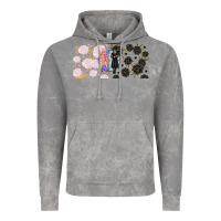 Cloud Rock gothic girl and colorful girl best friends with Vintage Hoodie - TumblerDesignByShophia