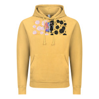 Vintage Mustard gothic girl and colorful girl best friends with Vintage Hoodie - TumblerDesignByShophia