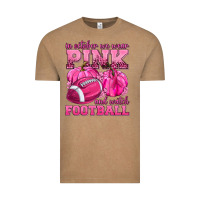 Vintage Coffee In October We Wear Pink Watch Football Vintage Tee - texasbilliewilder