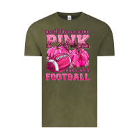 Vintage Olive In October We Wear Pink Watch Football Vintage Tee - texasbilliewilder